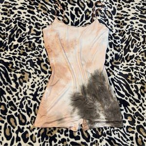 Tye dye romper
